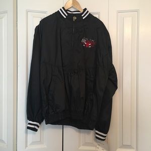 Vintage Bulls Championship Windbreaker